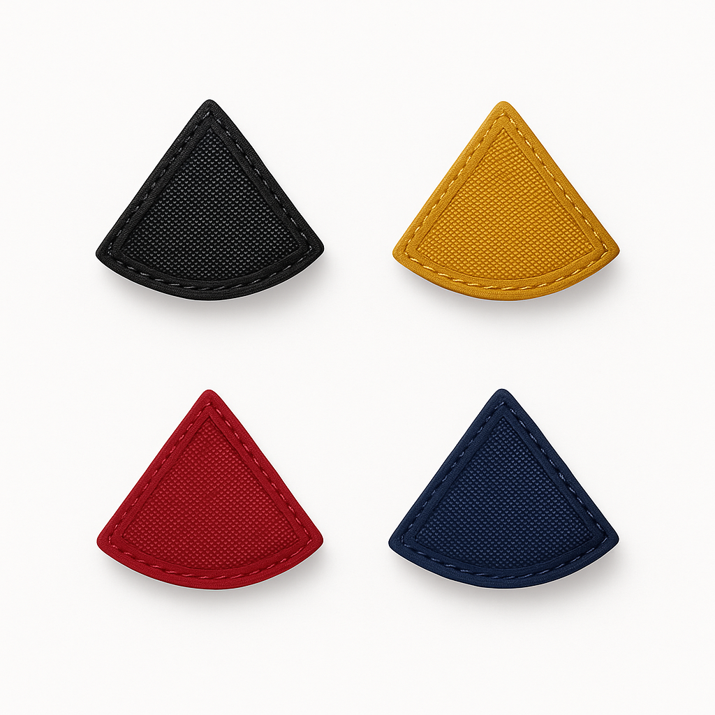 Colored cortical triangular  Earrings