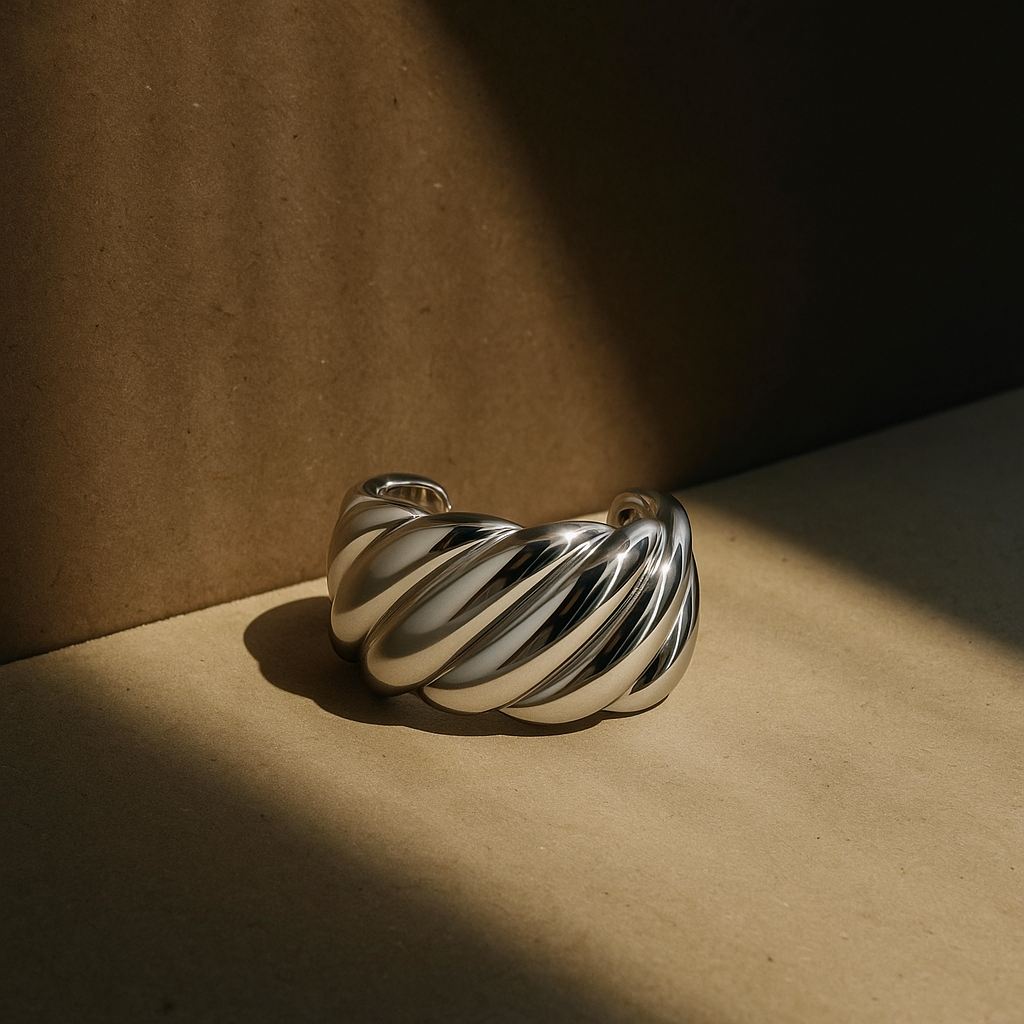 Minimalist WaveCuff Bracelet