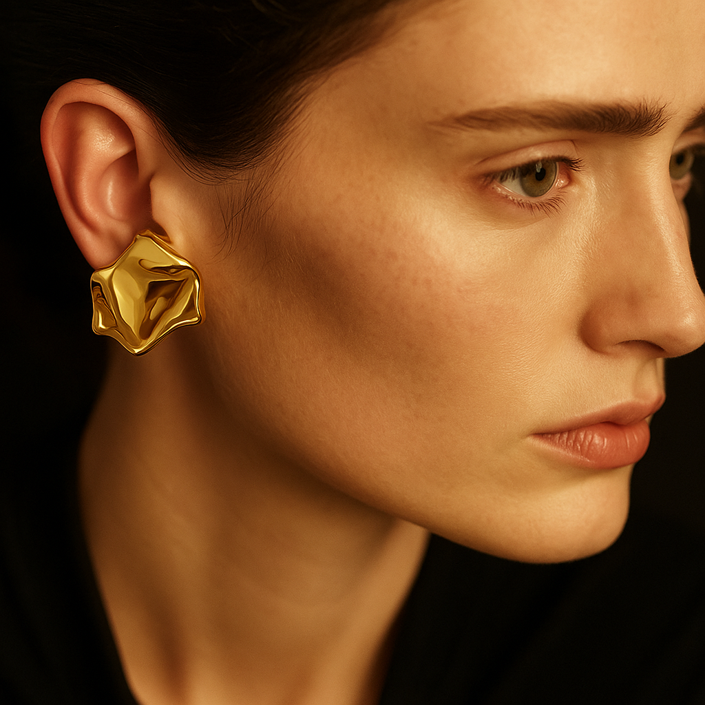 Asymmetrical Statement Earrings