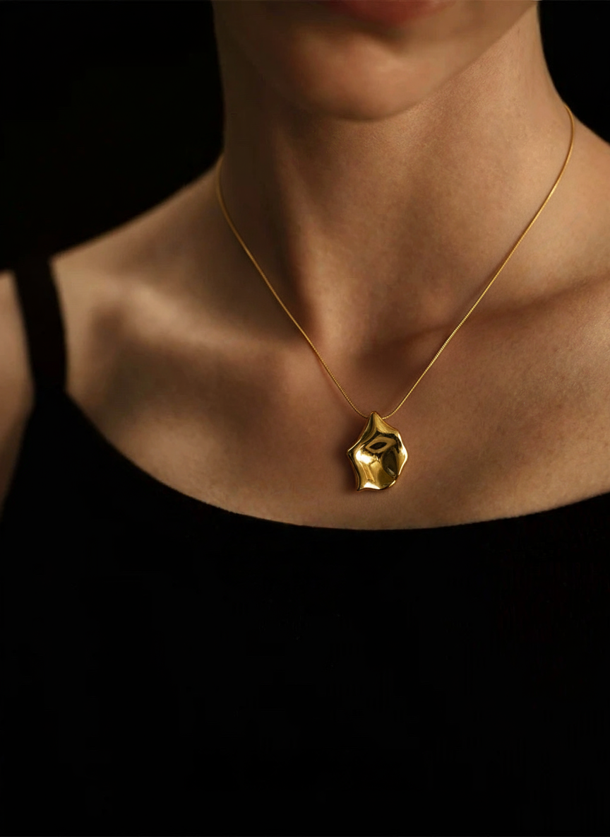 Asymmetrical Statement Necklace