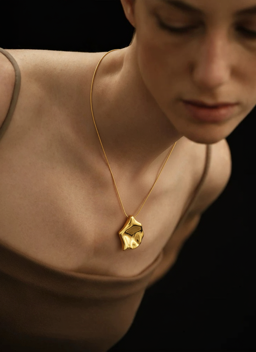 Asymmetrical Statement Necklace