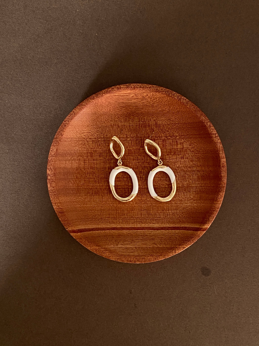 Enamel Earrings
