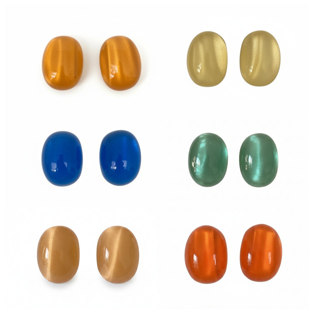 Colored resin Earrings