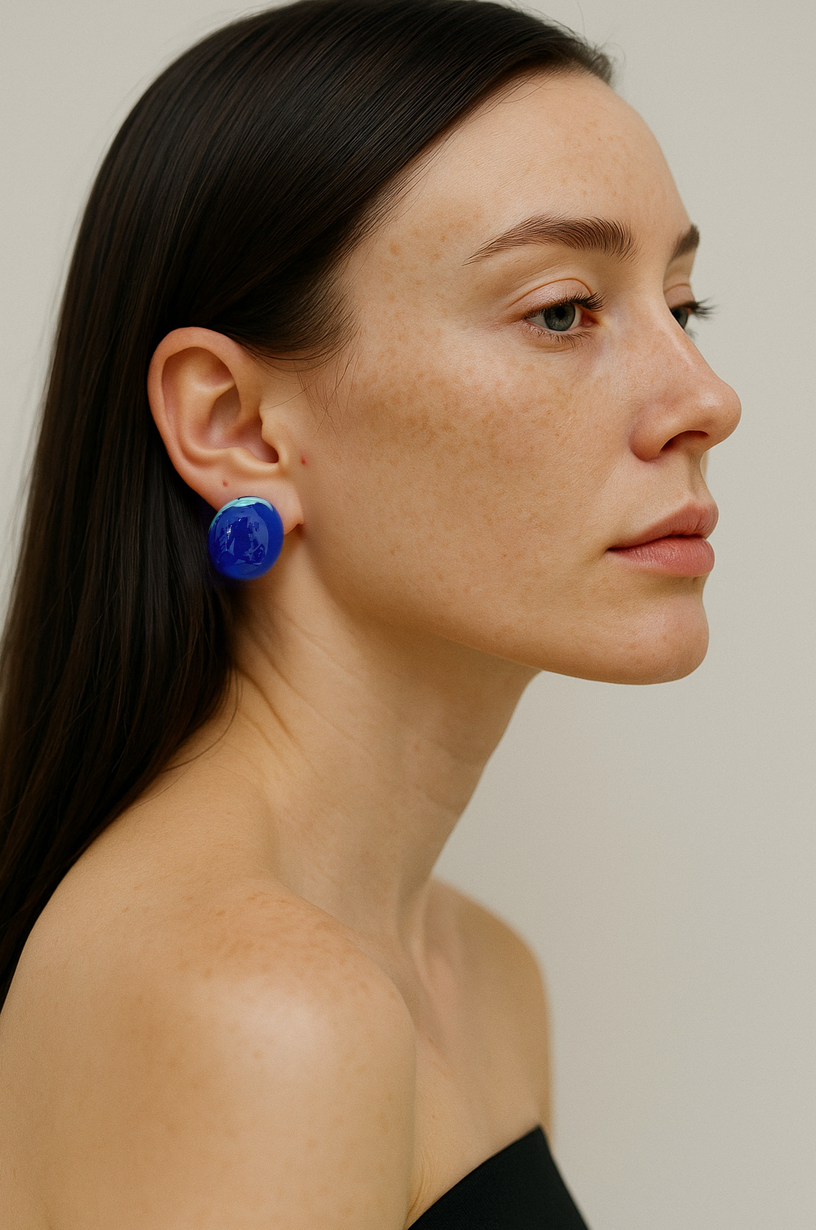 Colored resin Earrings