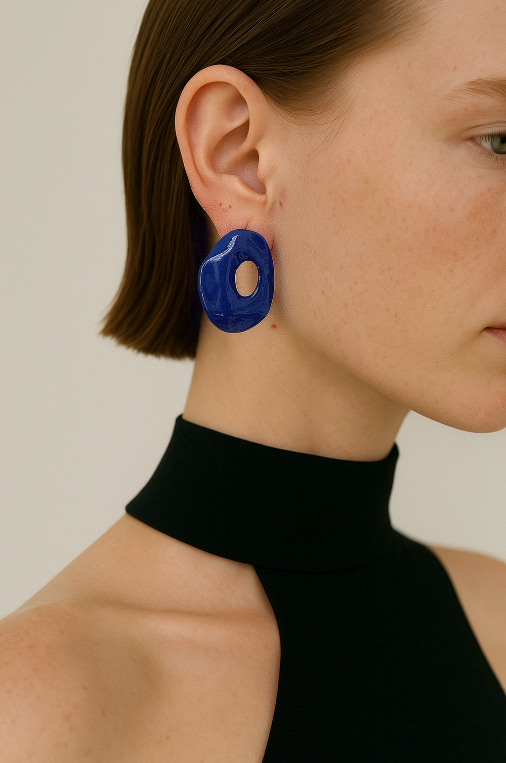 Colored enamel Earrings