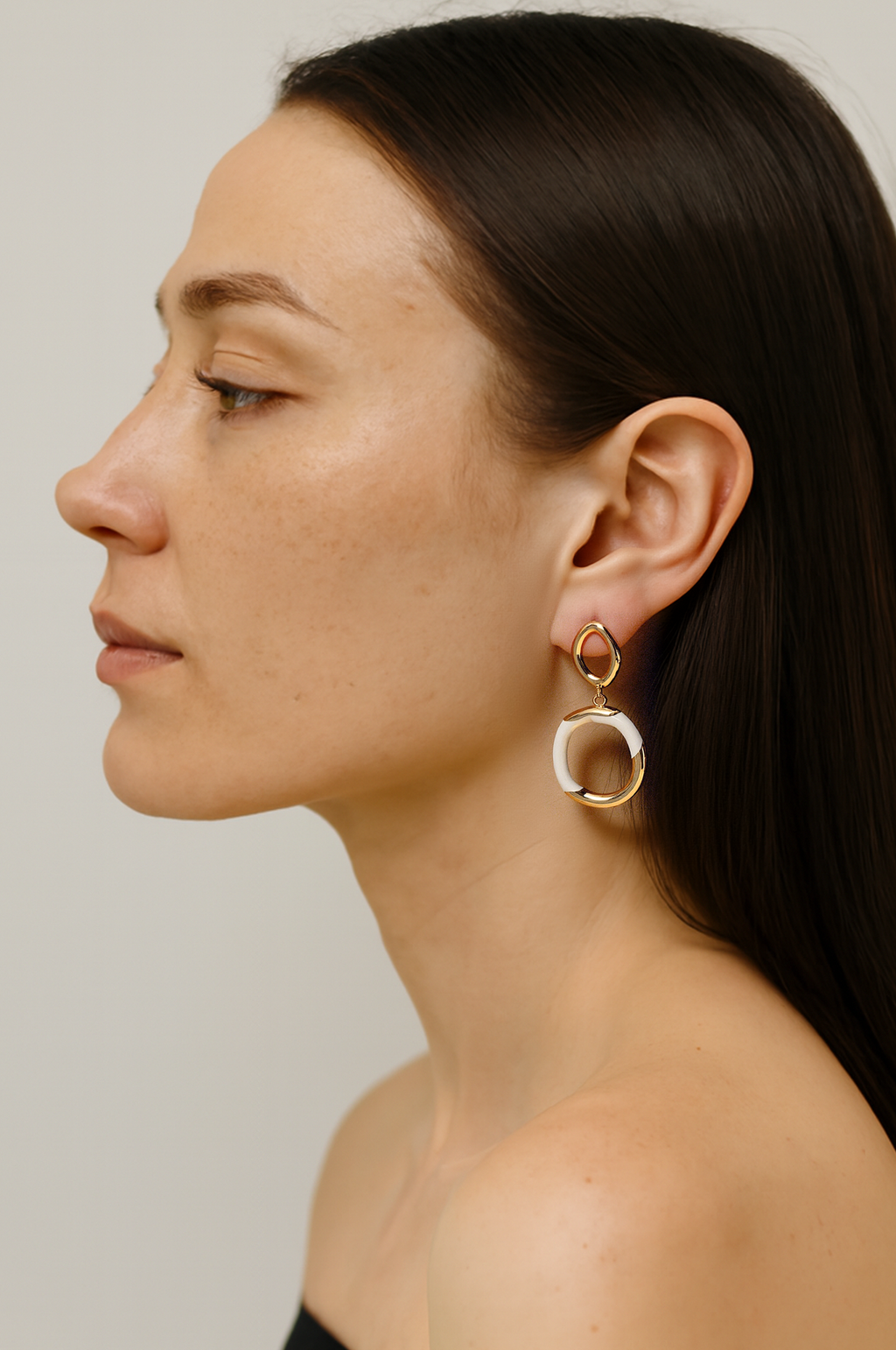 Enamel Earrings